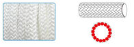 Marine Hawser 16-ply rope nylon, polypropylene filament, polypropylene, polypropylene/polyester mixed, polyester